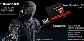 Ofertă de ”Joc periculos”, la Teatrul Focșani
