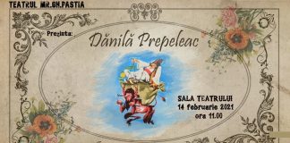 Dănilă Prepeleac, pe scena Teatrului Municipal Focșani