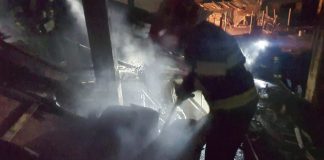 Incendiu la o casă din comuna Cotești