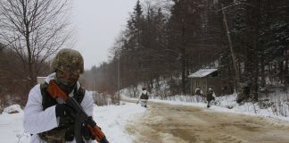 FOTO Instrucție la munte pentru militarii Brigăzii 282 Blindată „Unirea Principatelor”