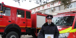 Pompierul lunii decembrie, Marian Vasilache, un specialist în operațiunile de descarcerare
