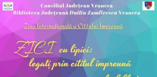 Ziua Internaţională a Cititului Împreună, marcată pe 10 februarie la Biblioteca Județeană