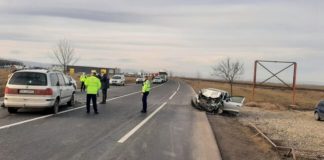 Mamă cu doi copii, din Vrancea, răniți într-un accident rutier produs în județul Buzău
