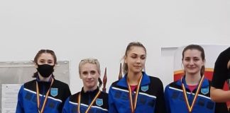 Ștafeta feminină 4×2 tururi a CSM Focșani 2007, vicecampioană națională U20