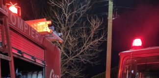 O casă din comuna Cârligele a luat foc în Ajunul Crăciunului