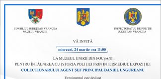 Un fragment de istorie a Poliției, la Muzeul Unirii din Focșani