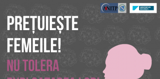 Campanie online de prevenire a traficului de persoane: ”Prețuiește femeile! Nu tolera exploatarea lor!”