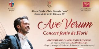 Concert special de Florii, la Ateneul Popular Focșani