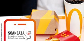 Program de loialitate în aplicația de mobil pentru clienții McDonald`s