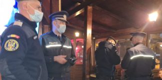 Încă o petrecere privată organizată la un local din Focșani, întreruptă de polițiști