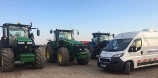 FOTO RAR face verificări tehnice pe teren pentru utilajele agricole