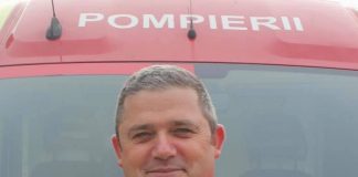 Pompierul focșănean Liviu Vulcan, care a salvat un om căzut pe stradă într-o criză de epilepsie, lăudat de colegii din MAI
