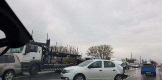 Accident pe șoseaua de centură a Focșaniului