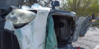 Victima accidentului de pe E85, o șofer cu politraumatisme, în stare de inconștiență