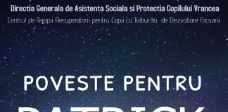 Poveste pentru Patrick, o piesă cu și pentru copiii cu autism