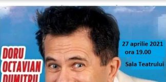 VIDEO Doru Octavian Dumitru face show la Teatrul Municipal Focșani