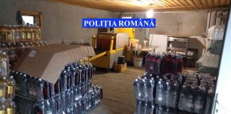 ”Recolta” perchezițiilor de astăzi, la producătorii de alcool: 27 tone de băutură contrafăcută