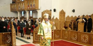 Arhiepiscopul Ciprian a oficiat slujba de Florii la Catedrala Ortodoxă din Focșani
