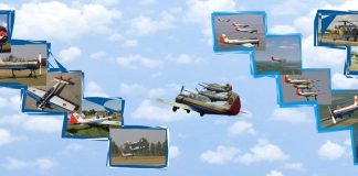 Spectacol aerian la împlinirea a 35 de ani de la executarea primului zbor cu IAK-52 pe aerodromul Focșani