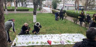 FOTO-VIDEO Flori pentru cadrele medicale de la Spitalul Județean ”Sf. Pantelimon” Focșani