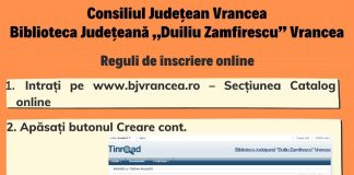 Înscriere online, un serviciu nou la Biblioteca Județeană