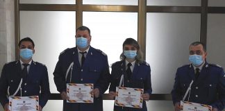 Jandarmi premiați de ISU Vrancea pentru spirit civic și implicare