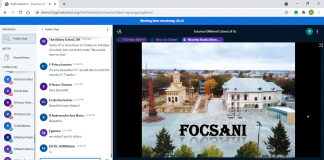 FOTO Proiect Erasmus+ la Școala ”Nicolae Iorga” Focșani, în mediul virtual