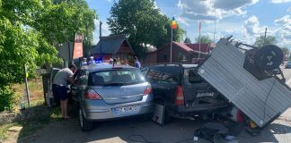 Vrâncean implicat într-un accident de circulație în Buzău
