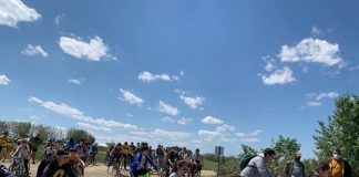 FOTO Zeci de bicicliști au ieșit în natură, în Lunca Siretului