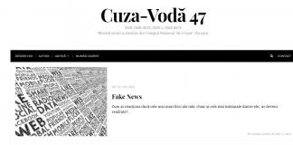 Noul număr al revistei digitale a Colegiului Cuza, despre minciuni de tot felul