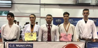 Multe medalii pentru tinerii sportivi focșăneni la Campionatul Național de Karate SKDUN