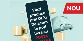 Produsele comandate prin OLX vor fi livrate și de Poșta Română