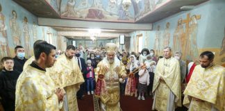 Arhiepiscopul Ciprian a sfințit biserica renovată din comuna Spulber