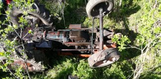 FOTO Un alt bărbat și-a găsit sfârșitul, strivit de tractor