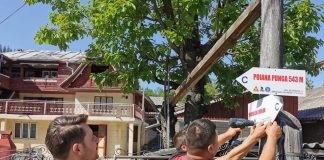 S-a marcat primul traseu de mountain bike din Soveja