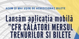 Se pot cumpăra bilete de tren printr-o aplicație pe telefonul mobil