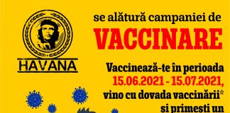 Ofertă tentantă pentru cei care se vaccinează anti-COVID, la clubul Havana