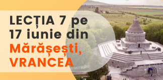Lecție în direct cu drona de la Mausoleul Eroilor de la Mărășești, despre femeile și bărbații curajoși care au schimbat România