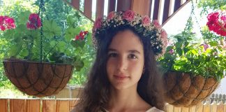 FOTO Ioana Bianca Bușilă, eleva de 10 de la Năruja