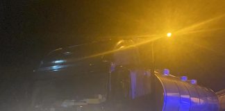 Două cisterne s-au ciocnit, azi noapte, la Tișița