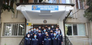 Viitorii agenți de poliție au depus jurământul la sediul IPJ Vrancea