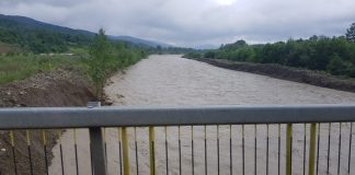 Cod Roșu de inundații pe râul Putna. Zece comune vizate de depășiri ale cotelor de pericol