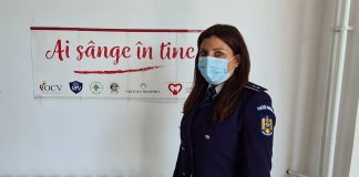VIDEO Polițiștii vrânceni au donat sânge în cadrul campaniei naționale „Pentru ca alții să trăiască, donează plasmă!”