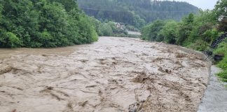 Risc de inundații, și azi, pe Trotuș și Putna