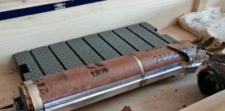 VIDEO O familie din Biliești s-a trezit cu o rachetă în curte