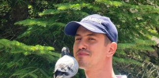 Jandarmul cu „voce de aur” salvează acum porumbei