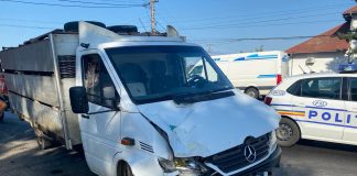 FOTO Trafic îngreunat pe E85, la Garoafa, din cauza unui accident