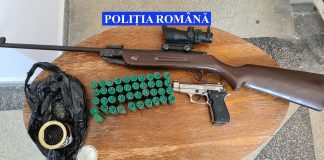 Un băcăuan s-a ”jucat” cu o pușcă de tir sportiv într-o gospodărie din Suraia. El s-a ales cu dosar penal