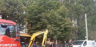 Avarie la o conductă de gaze naturale din Focșani