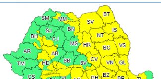 Meteo: cod galben de vijelii, până diseară